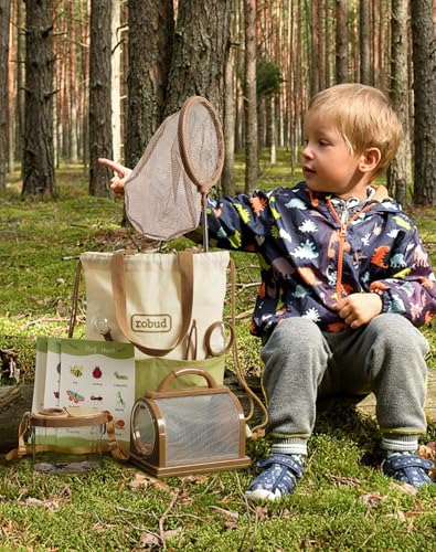 ROBUD Bug Catcher for Kids Bug Catcher Kit with Bag Kit Outdoor Exploration Set for Camping Montessroi Toy for Kids Coming Closer to NatureWRP07 - Image 5
