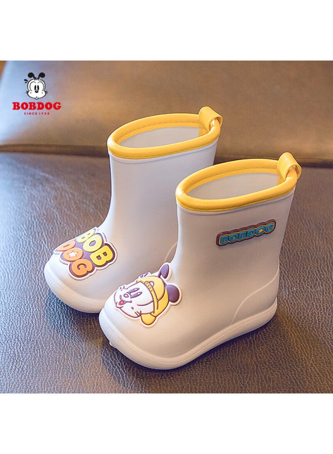 BOBDOG Babbudou Children's Rain Boots, For Boys And Girls, Summer Kids' Water Shoes, Baby Rain Boots, Light Blue, Size 190 - Image 1