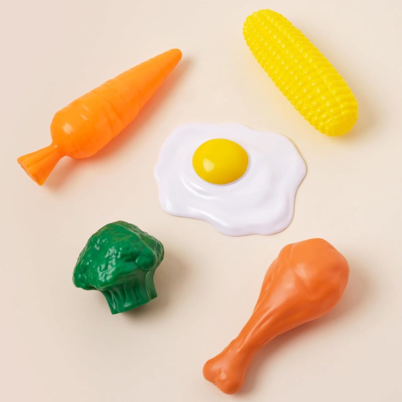 KidKraft Deluxe Cookware Set with Food Gift for Ages 3 - Image 5
