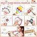 Rmischolar Baby Musical Instruments Montessori Musical Toys for Toddlers 13 Wooden Percussion Instruments Set Kids Preschool Educational Music Learning Toys Birthday Gifts for Boys Girls Pink - Image 4