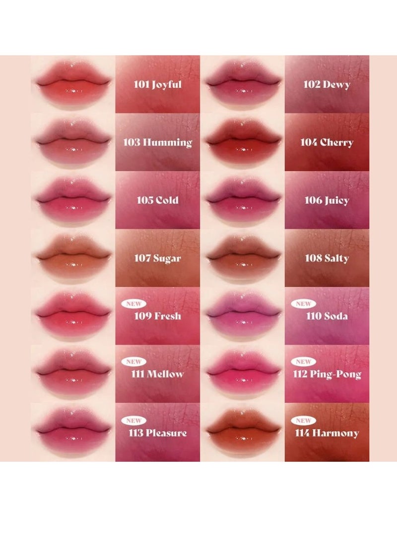 لاكا أحمر شفاه لاكا فروتي جلام تينت مرطب جيدًا 104 كرزي 4.5 جم - Image 4