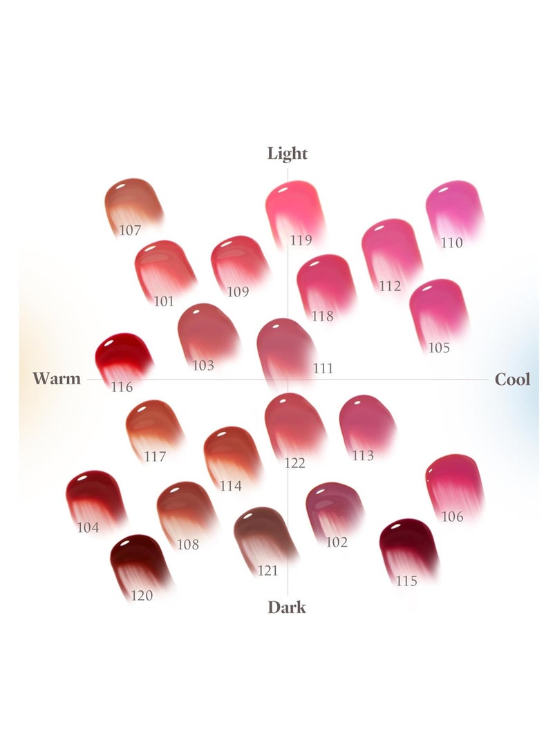 لاكا أحمر شفاه لاكا فروتي جلام تينت مرطب جيدًا 104 كرزي 4.5 جم - Image 3