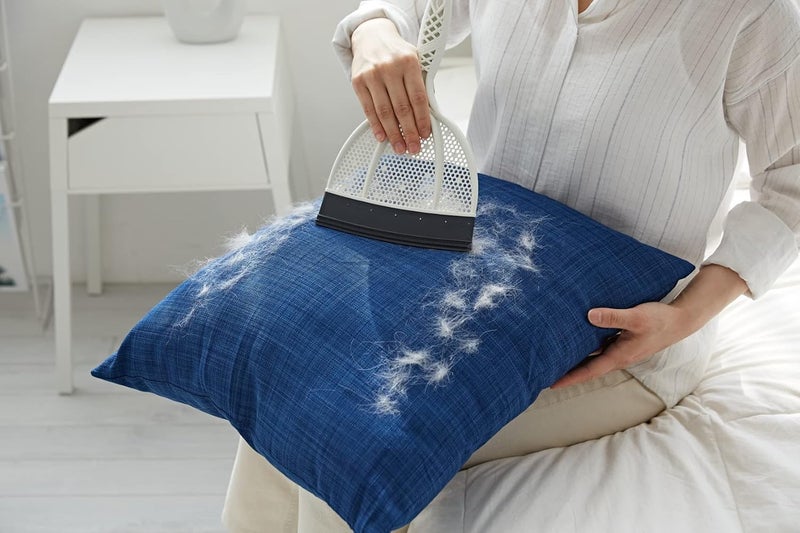 Broombi مجموعة فرشاة ومقشة برومبي السيليكونية المحمولة - ممسحة ذات سطح أملس بالكامل - مثالية لإزالة شعر الحيوانات الأليفة، للاستخدام الجاف والرطوب لتعظيم كفاءة التنظيف - Image 3