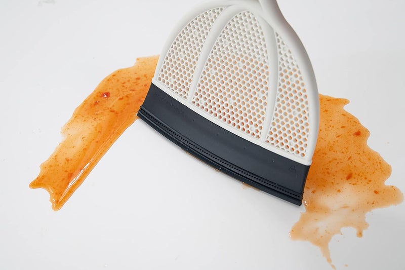 Broombi مجموعة فرشاة ومقشة برومبي السيليكونية المحمولة - ممسحة ذات سطح أملس بالكامل - مثالية لإزالة شعر الحيوانات الأليفة، للاستخدام الجاف والرطوب لتعظيم كفاءة التنظيف - Image 4