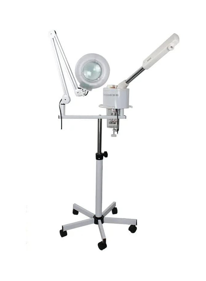 هونج كونج جهاز بخار للوجه مع مكبر مصباح مكبر للوجه مع مكبر مكبر للشعر Micro Mist Steamer Professional للاستخدام في الصالون - Image 1