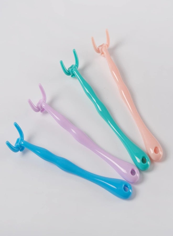 YaPoola Reusable NO-Waste Dental Floss Handle 1 Counts for Adults and Kids Teeth Cleaning Interdental Brush Unflavored Floss Picks Colorful Design floas Holder Flosser - Image 2