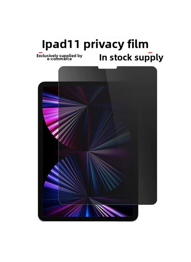Generic - Privacy Screen Tempered Glass Protection Film For IPad 11 Pro/5 Mini/6 Tablet Anti Glare Fingerprint Resistant Scratch Resistant-Color:Anti-peep Arc Edge (die)-Dimensions:iPad Mini5 - Image 1