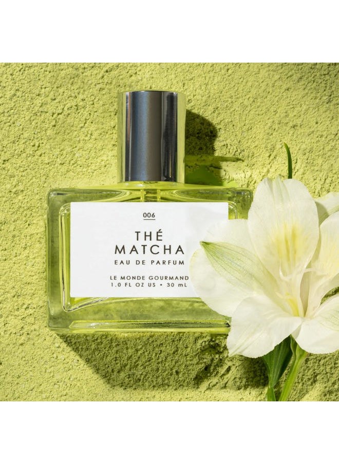 LE MONDE GOURMAND - Thé Matcha Eau de Parfum - 1 fl oz (30 ml) - Green Tea, Floral, Amber Perfume Notes - Image 1