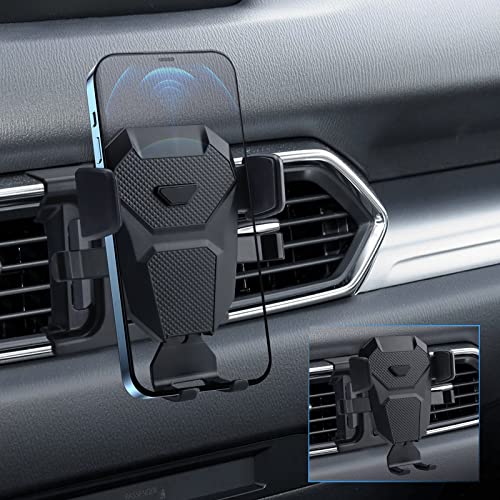 DLOVEG Car Phone Holder Mount for Mazda CX-5 2023-2022, 2023 Accessories, Compatible with 4.5-7.5 inch Smartphones, Black - Image 1