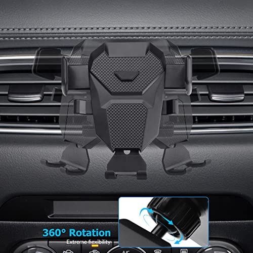 DLOVEG Car Phone Holder Mount for Mazda CX-5 2023-2022, 2023 Accessories, Compatible with 4.5-7.5 inch Smartphones, Black - Image 2