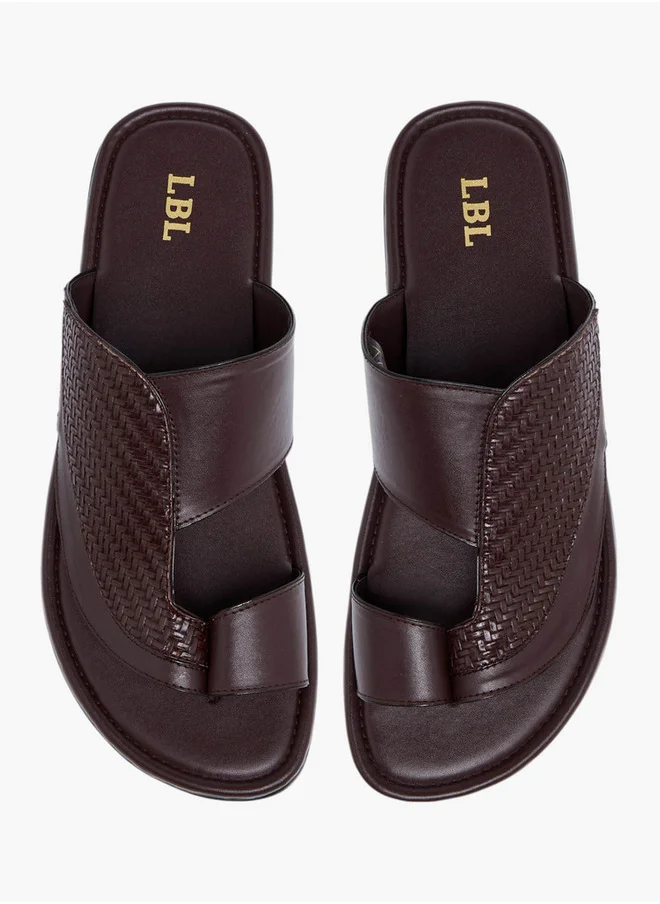 LBL by Shoexpress Textured Slip-on Arabic Sandals