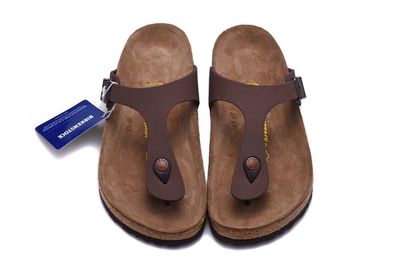 Gizeh Toe-Post Leather Sandals