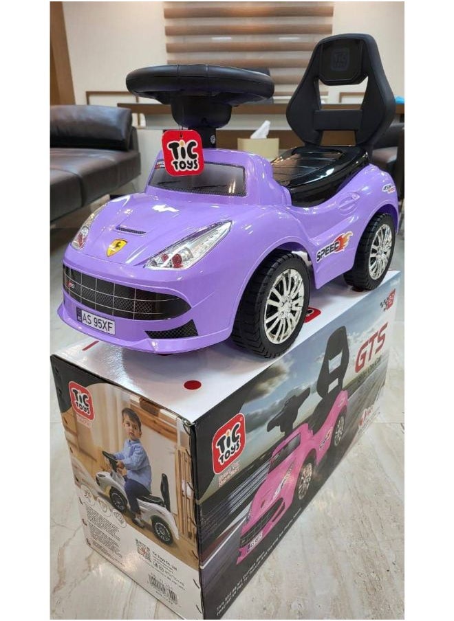Generic car for kids GTS 3*1 from 1 year to 5 years -Siza (52CM-28 CM - 42 CM)  - Image 2