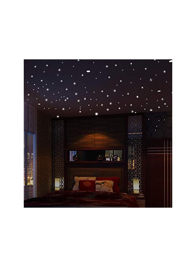 Zaboon Glow In The Dark Star Wall Stickers Round Dot Luminous Kids Room Decor Vinilos Decorativos Bedroom Decoration, Multicolor - Image 3