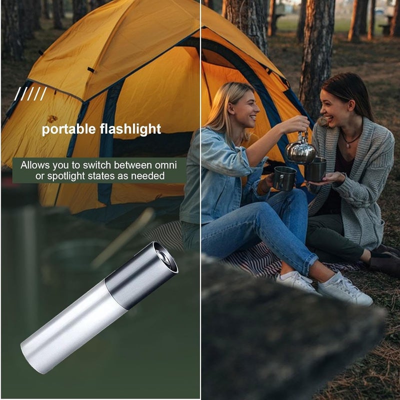 Small Flashlights | Portable Safety Lamp | LED Flashlight,for Outdoor Camping Work Night Outage Survival Car Tent - Image 3