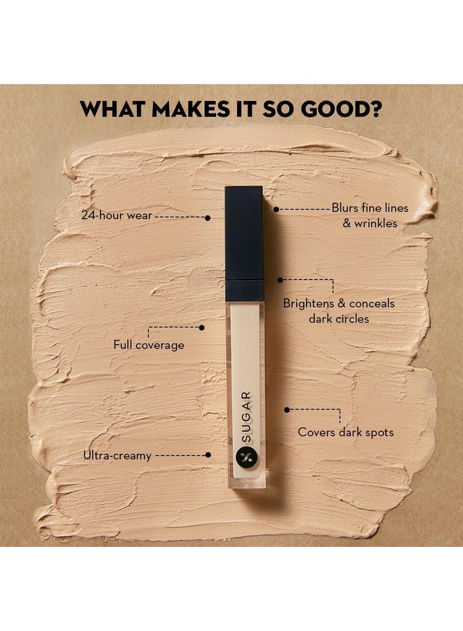 SUGAR Cosmetics Magic Wand Waterproof Concealer - 15 Cappuccino (Light, Cool Undertone) Full Coverage Waterproof Longwear Formula - Image 3