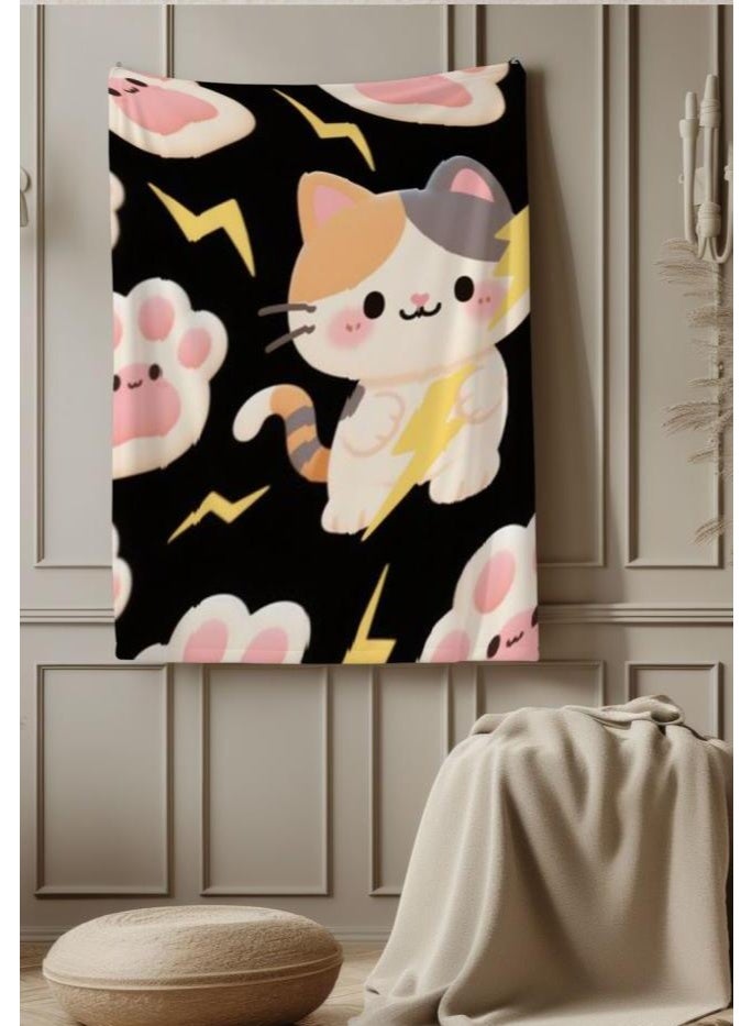 general Flannel thin blanket (warm and comfortable, suitable for sleep, gaming, dust removal and sandproof) 150cm*200cm - 572 - Image 1