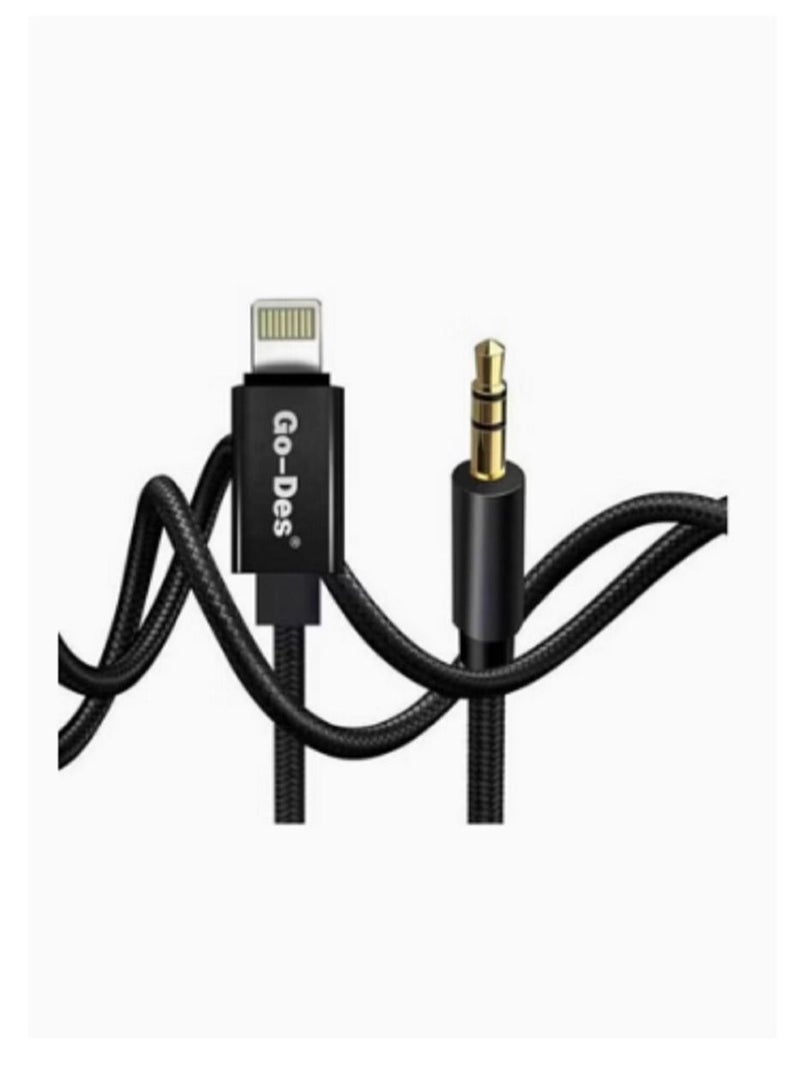 Go-Des Aux Audio Cable For IOS