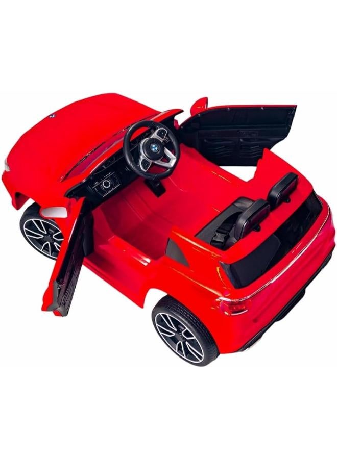 Electric ride-on car for children with remote control - X8, multi-color. (red) - Image 3