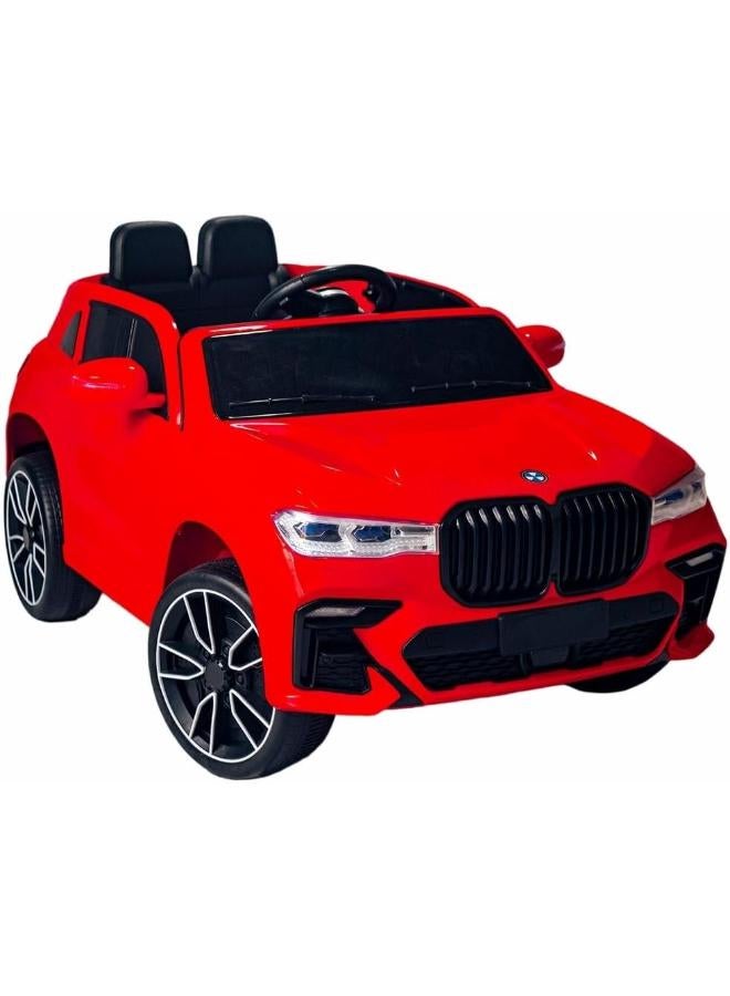 Electric ride-on car for children with remote control - X8, multi-color. (red) - Image 2