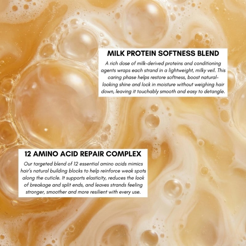 Morfose Professional Two Phase Leave-in Conditioner for Dry, Damaged, or Brittle Strands, Repairs and Protects, Damage, and Split Ends, 13.52 Fl Oz (Milk Therapy) - Image 5