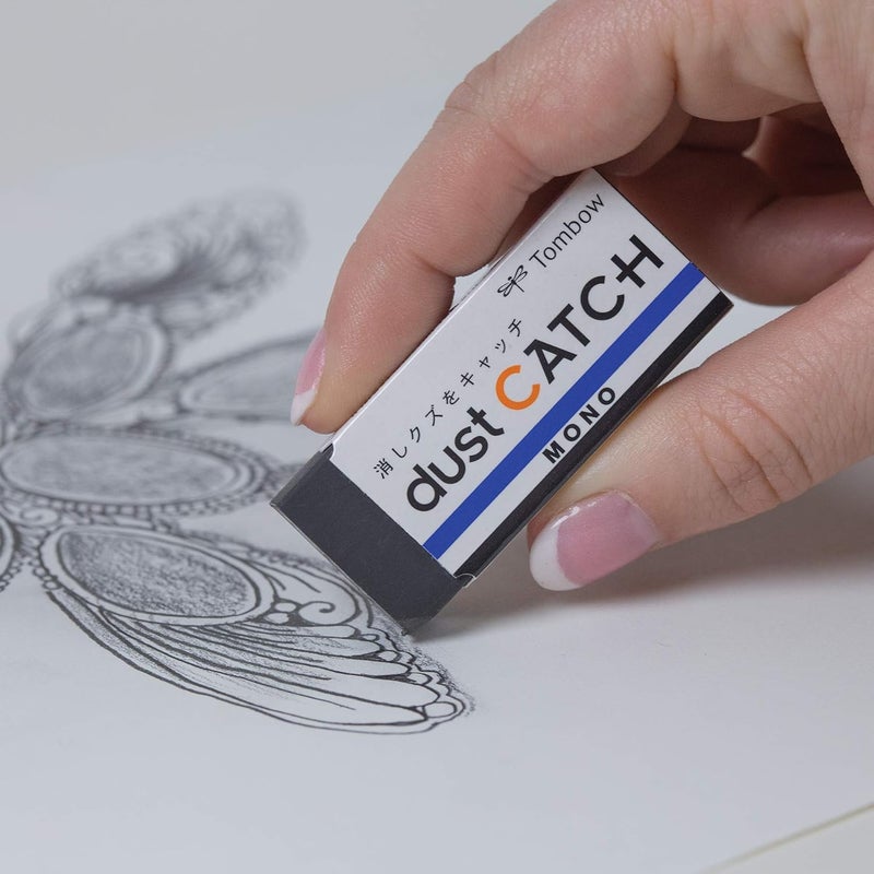 Tombow ممحاة تومبو مونو لالتقاط الغبار - أسود - Image 2