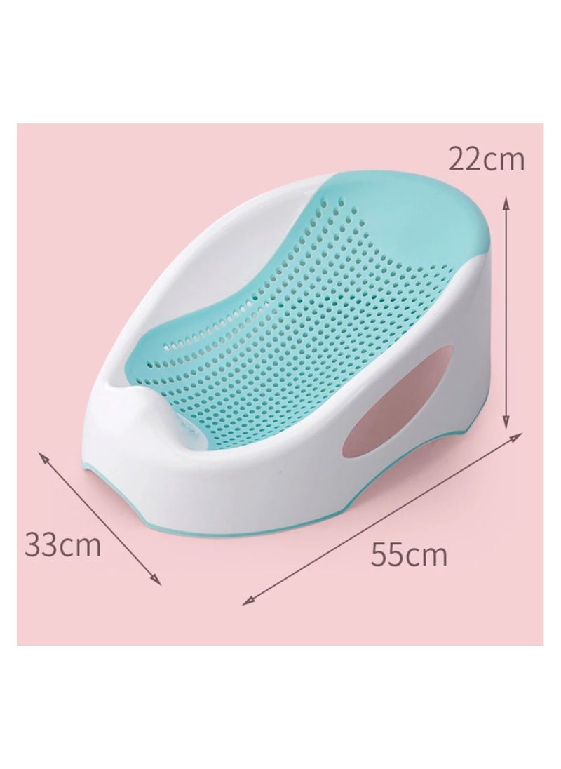 Generic - Clean Cradle Non-Slip Secure Infant Bather With Inclined Headrest For Baby - Image 1