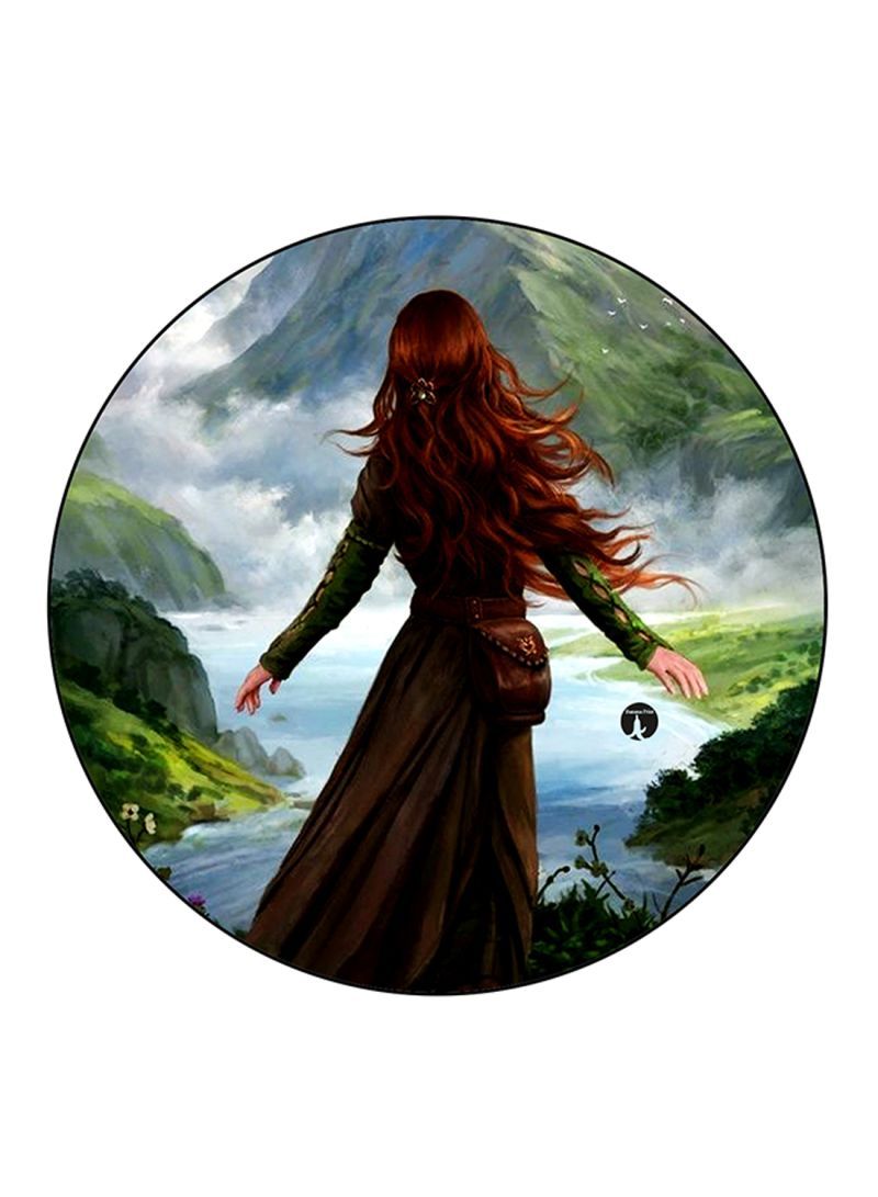 RKN Woman Printed Mouse Pad Multicolour