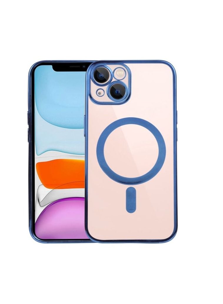 Magsafe Back Cover for iPhone 11 Blue  - Image 1
