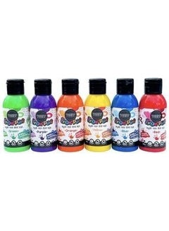 Mammacomica Dough Easy Wash Finger Paint 100ML (6x 100ML) 