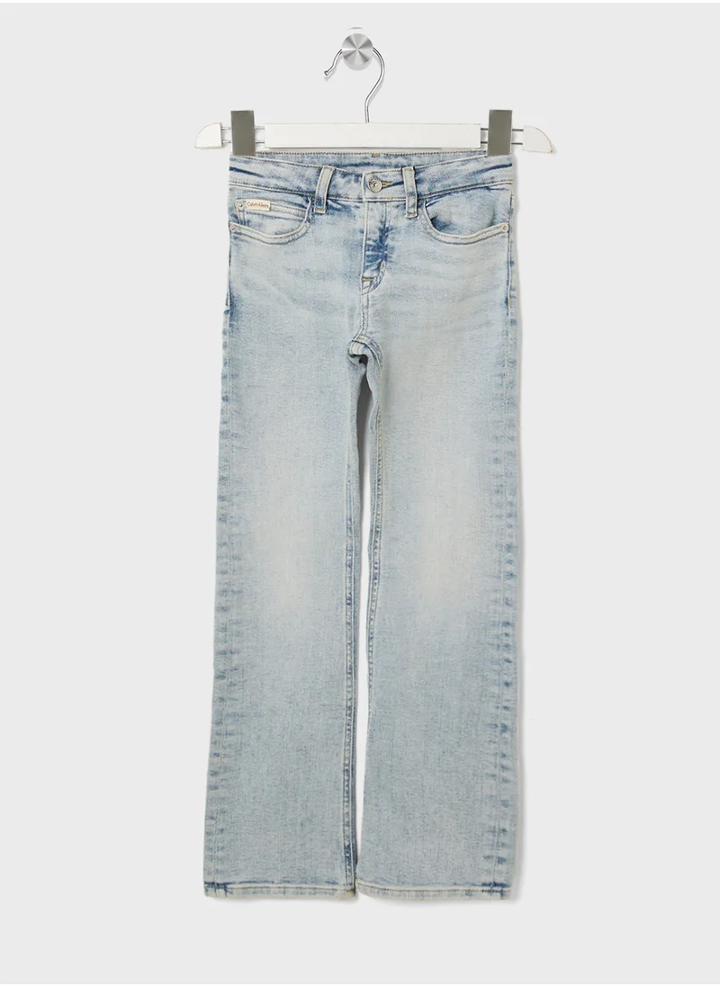 Calvin Klein Jeans Youth Mr Flare Essential Denim