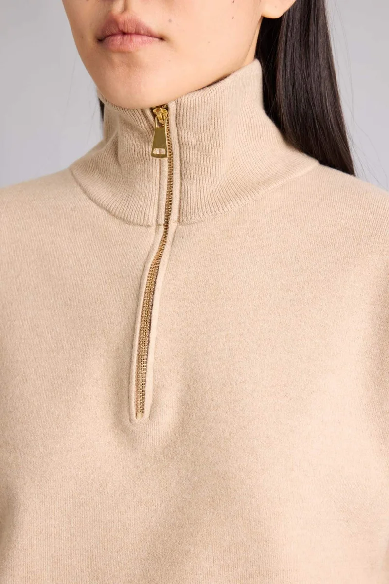 ديفاكتو Oversize Fit Polo Collar Pullover