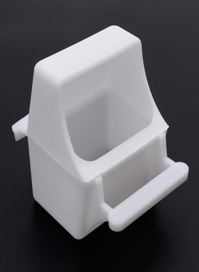 HYROOY Parakeet Food Dispenser No Mess Parrot Plastic Feeder with Perch Cockatiel Cage Accessories Feeding Supplies for Conure - Image 5