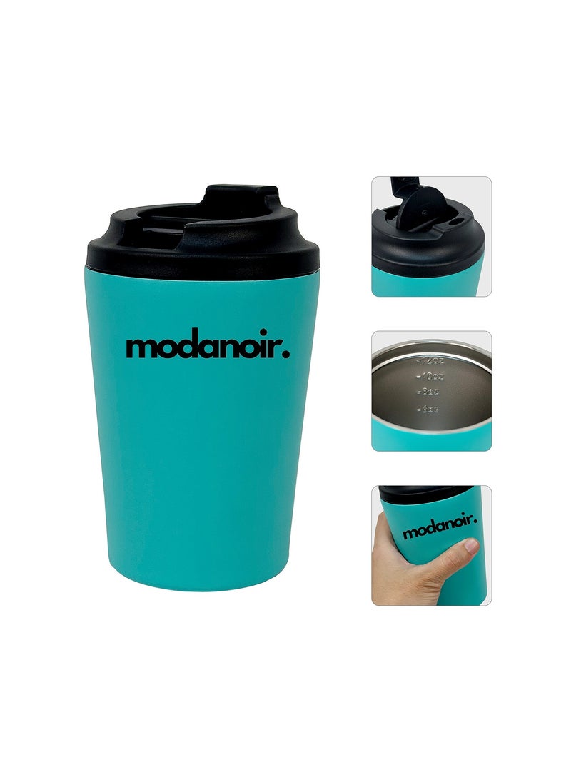 MODANOIR Modanoir Travel Coffee Mug Stainless Steel Vacuum Ice and Hot Drinks Insulated Tumbler for Home Office Outdoor Works  - Image 3