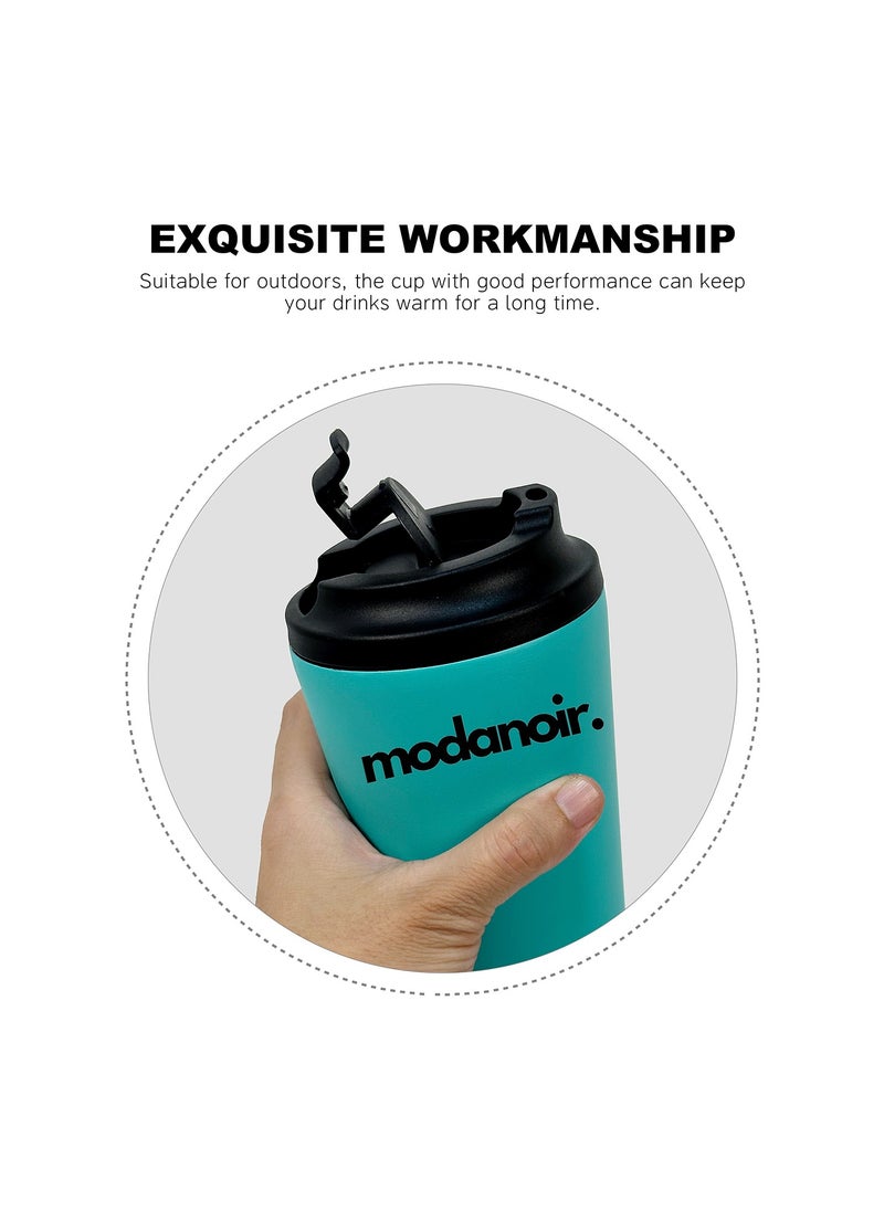 MODANOIR Modanoir Travel Coffee Mug Stainless Steel Vacuum Ice and Hot Drinks Insulated Tumbler for Home Office Outdoor Works  - Image 4