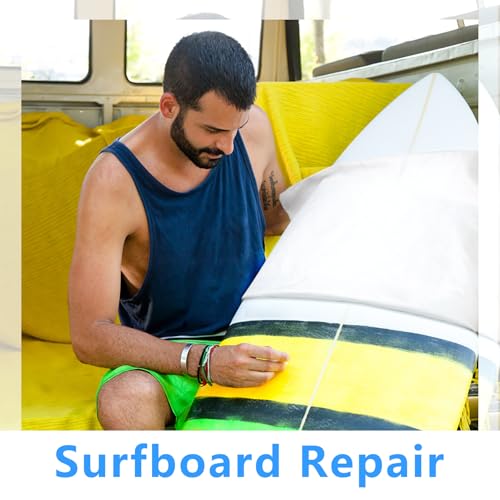 CASIFAVI Fiberglass Cloth,3 Yard Fiberglass Fabric 6oz E-Glass Plain Weave Repair Cloth for Surfboard,Boat,RC Plane,Pool,Repair Work(39.3 x 108'') - Image 4