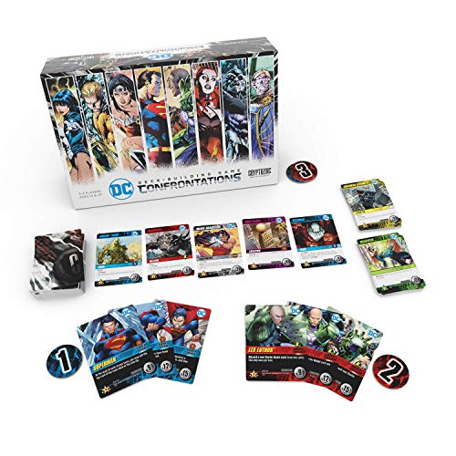 CRYPTOZOIC ENTERTAINMENT DC Deck-Building Game: Confrontations - Exciting 2v2 Format - Eight Iconic DC Characters to Play - Standalone, Compatible with Full DC Deck-Building Game Series - Image 2