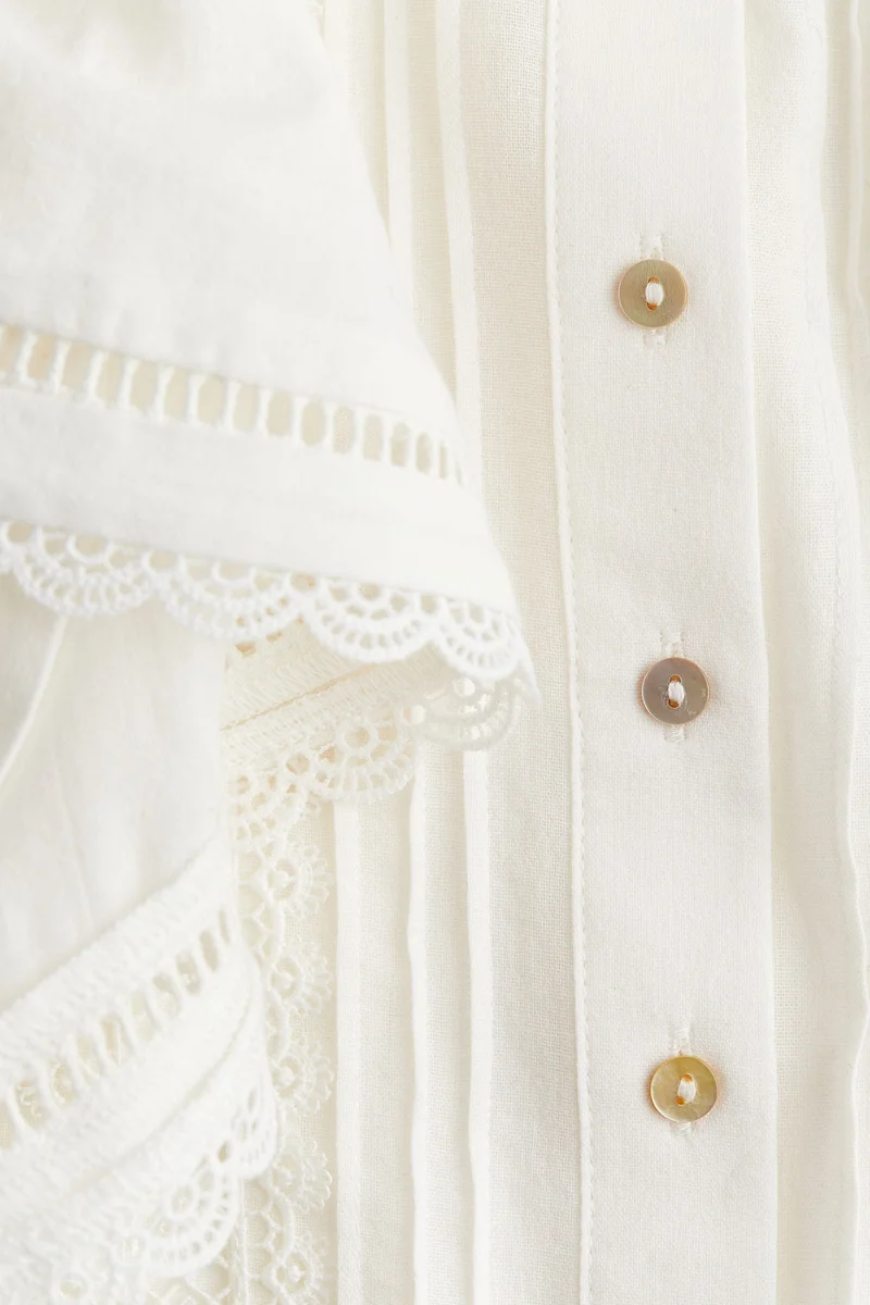 H&M Pintucked cotton dress