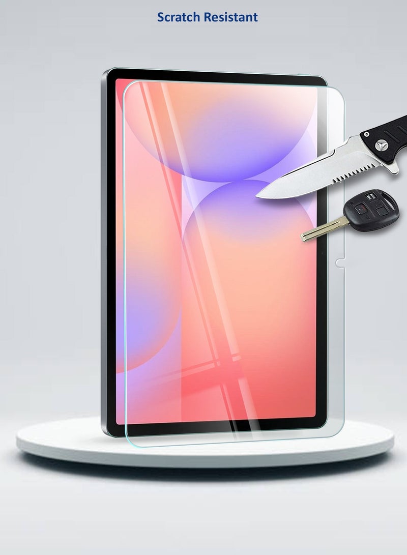 دبليو تيك سامسونج جالكسي تاب S10 لايت 5G 2025 (10.9 بوصة) سلسلة وتك بريميوم واقي شاشة زجاجي مقسى كامل حواف منحنية (TSGPCN) - شفاف - Image 5