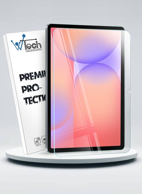 Samsung Galaxy Tab S10 Lite 5G 2025 (10.9 inch) WTech Premium Series Curved Edges Full Cover Tempered Glass Tablet Screen Protector (TSGPCN) - Clear