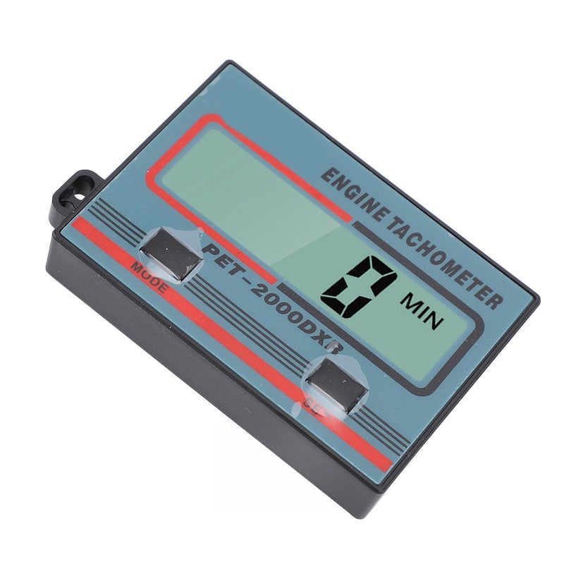 Handheld Digital Induction Chainsaw Tachometer LCD Display IP65 Waterproofing Tach Gauge for 2 Stroke 4 Stroke Engine - Image 1