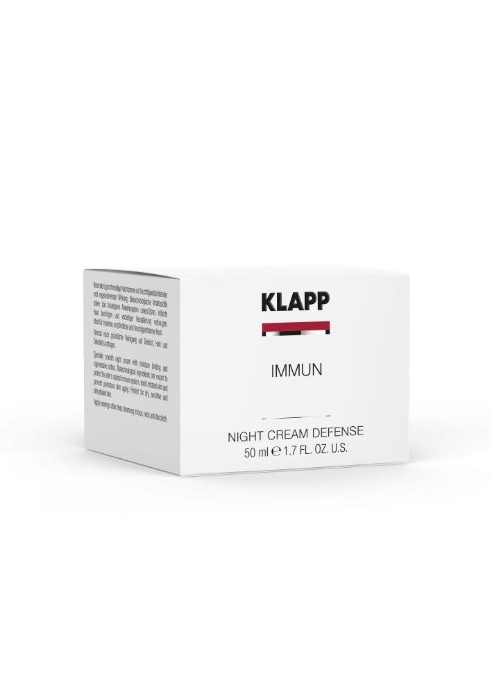 Klapp IMMUN | Night Cream Defense 50 ML  - Image 2