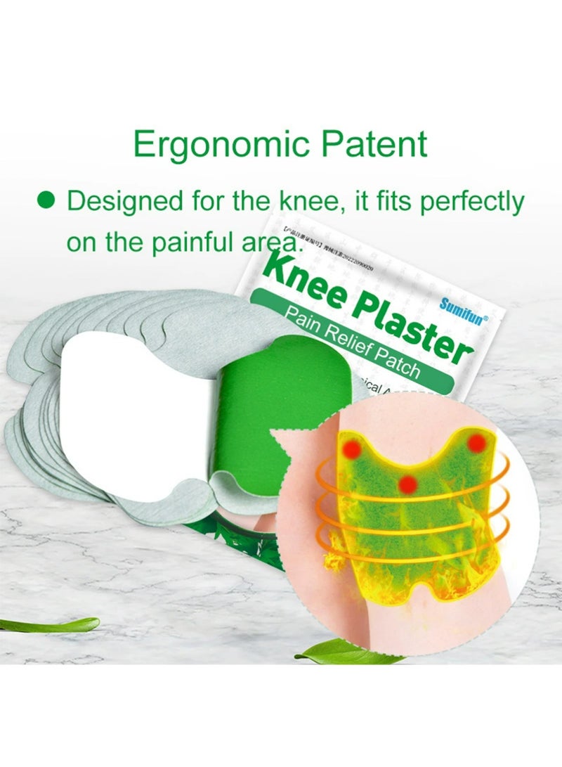 سوميفون 36PCS الركبة التخفيف التصحيح, الدودة الألم التخفيف التصحيحات, الصينية العشبية الطبيعية الركبة المفاصل الألم التخفيف التصحيح, التخفيف من الألم الحرارة التصحيحات, التخفيف السريع من الألم للركبة, الخصر, الظهر, الرقبة, الكتف - Image 2