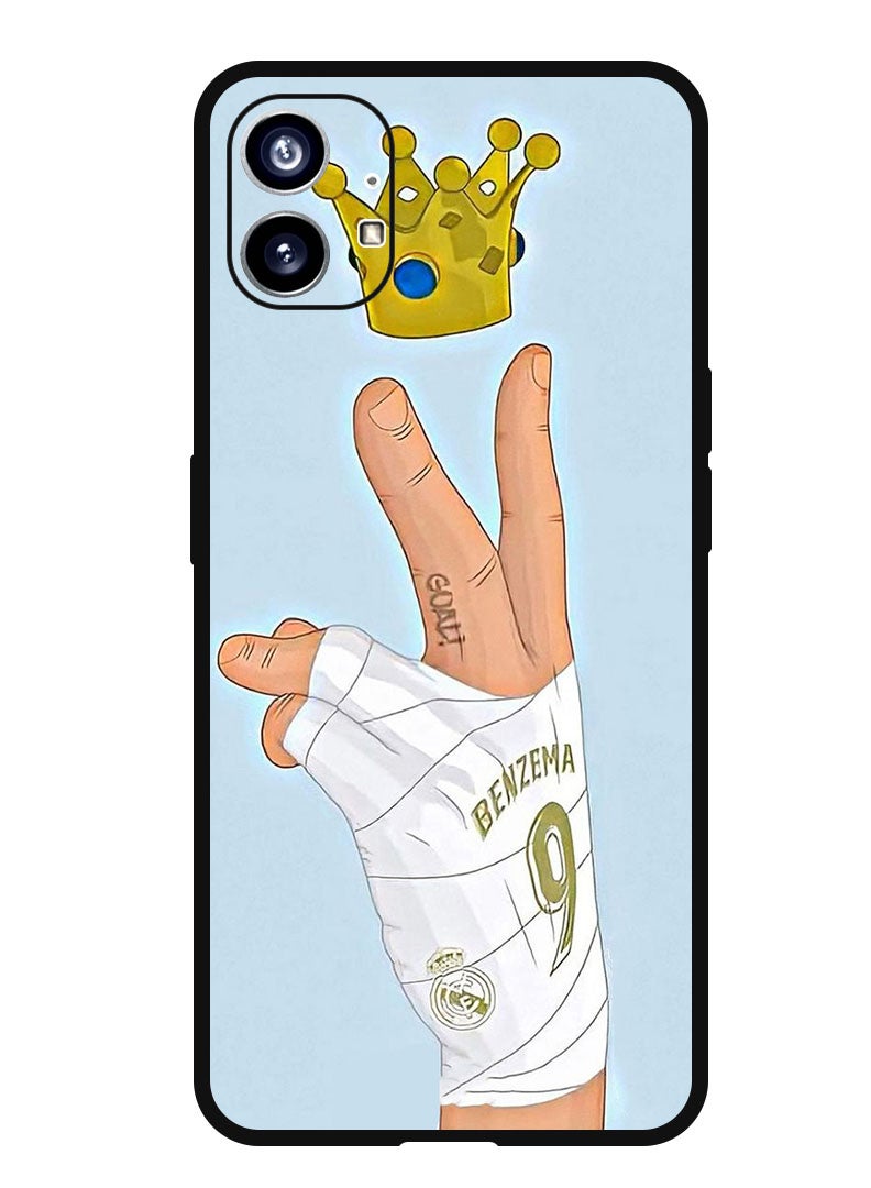 Theodor Protective Case Anti Scratch Shock Proof Bumper Cover For Nothing Phone 1 Kareem Benzema - Image 1