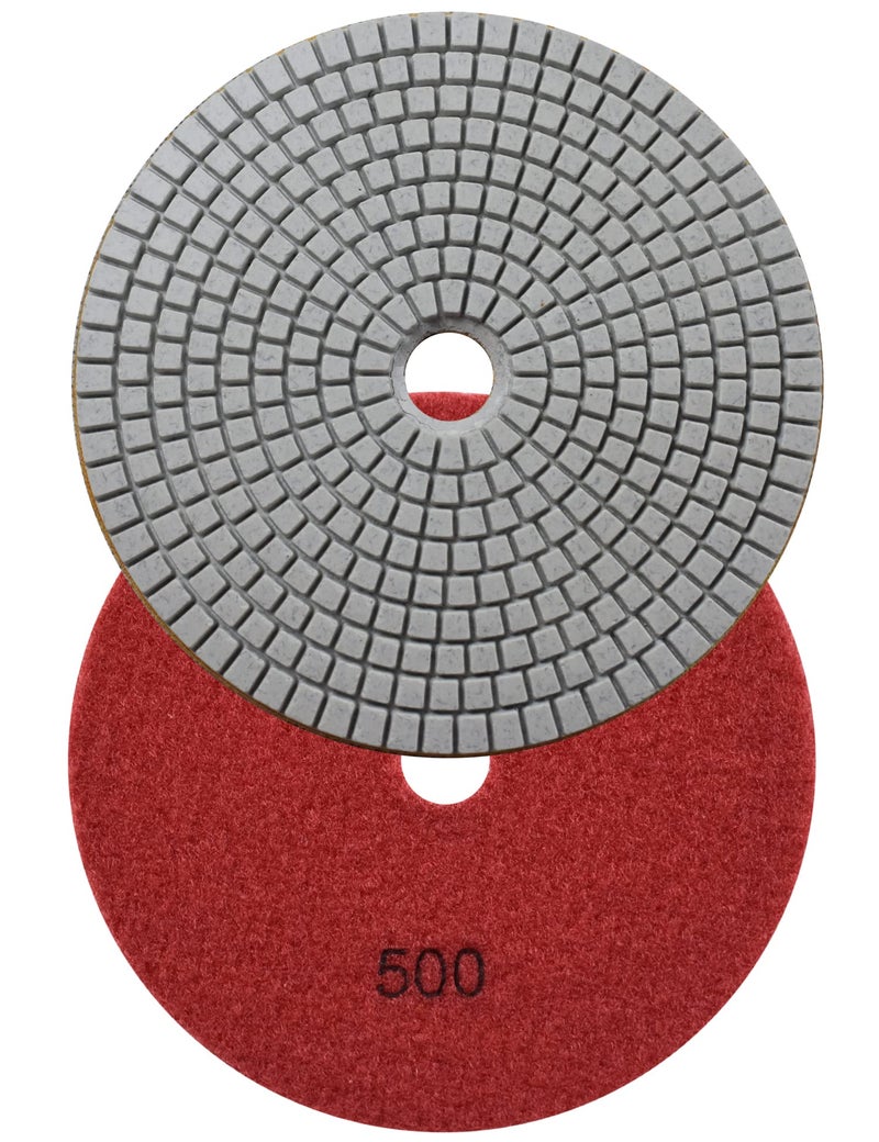 Konfor Diamond Polishing Pad Wet Sandpaper Tool 6 Inch for Grinding Stone Marble Granite Countertop Pack of 7 Pcs - Image 3