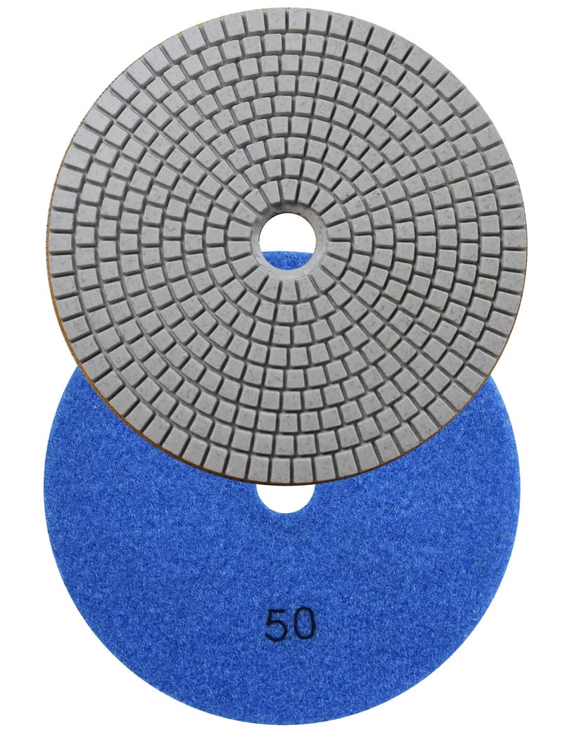 Konfor Diamond Polishing Pad Wet Sandpaper Tool 6 Inch for Grinding Stone Marble Granite Countertop Pack of 7 Pcs - Image 5