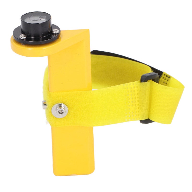 Adjustable Grade Rod Level: Aluminum Construction, Durable Sturdy Structure - Top Mounted Adjustable Bubble Level, 80g Lightweight Portable Design for Construction Woodworking Home Decoration Factory - Image 1