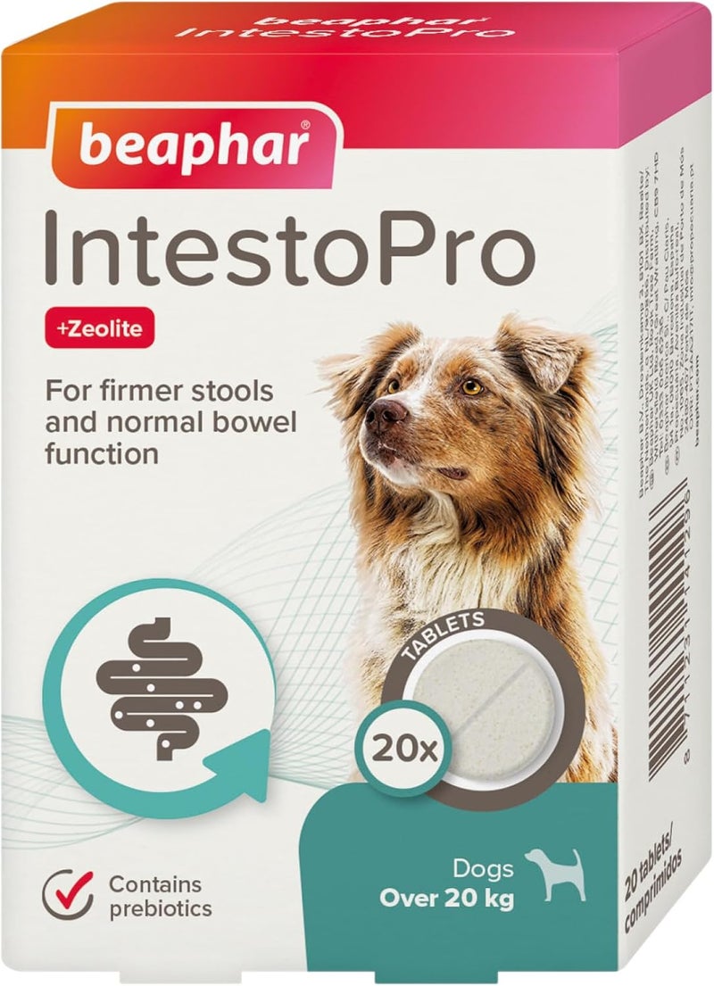 beaphar أقراص بيفار إنتيستوبرو المضادة للإسهال للكلاب الكبيرة - Image 1