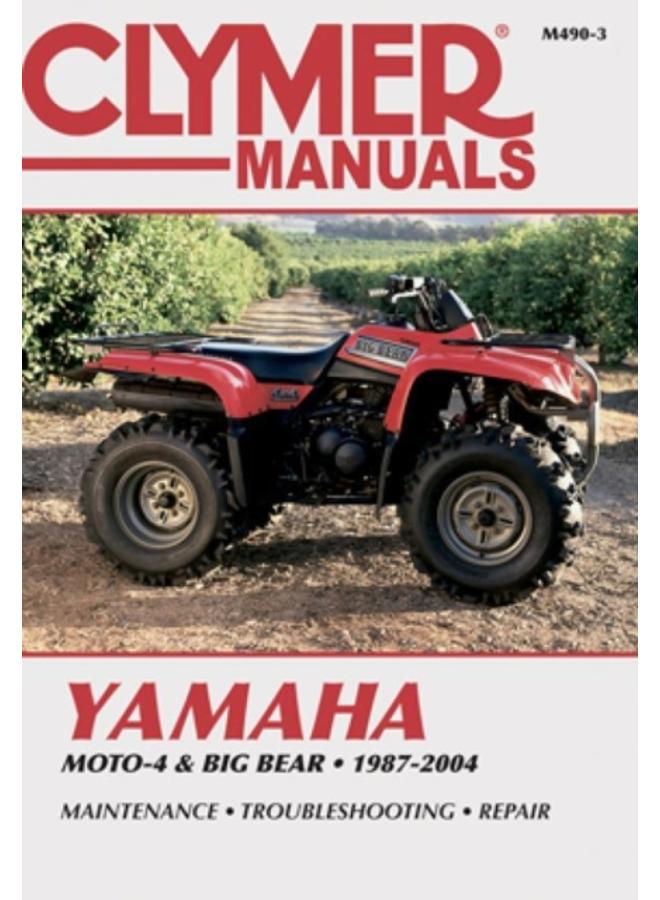 Yamaha Moto-4 & Big Bear ATV (87-04) Clymer Repair Manual 