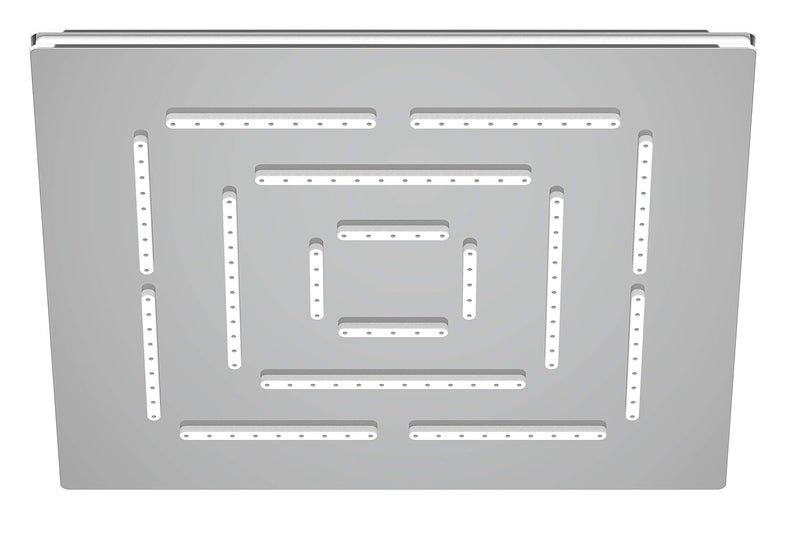 Auriga AURIGA Rain Shower | 150mm x 150mm | Square Shape | Stainless Steel 304 | Chrome Mirror Finish | Premium Grade | Strong & Durable | 100% Openable & Tiltable | Easy Clean Silicon Nozzles | AS150 - Image 1